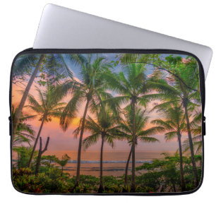 Tropischer Nationalpark des Strand- Corcovado Laptopschutzhülle