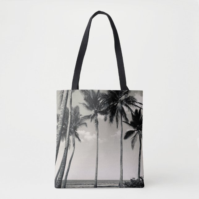 TROPISCHER PALMBAUM AM STRAND (Vorderseite)