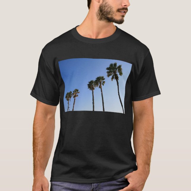 Tropischer Palme-T - Shirt (Vorderseite)