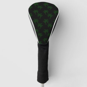 Tropischer Palmenbaum Grüne Contour Sommerspiele Golf Headcover