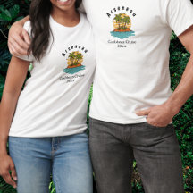 Tropischer Palmenkreuzfahrt Teal Personalisieren