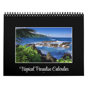 Tropischer Paradies-Kalender Kalender