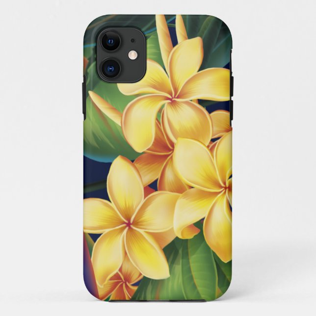 Tropischer ParadiesPlumeria iPhone 5 Casemate Case-Mate iPhone Hülle (Rückseite)