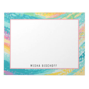 Tropischer Pool Träume Notizblock