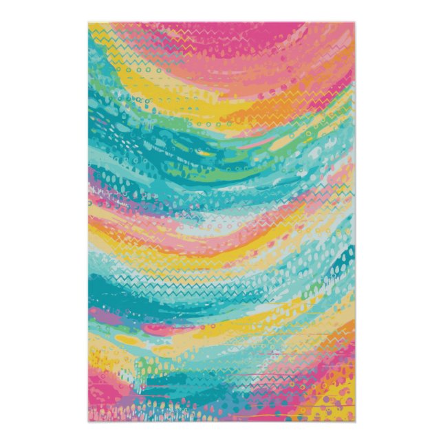 Tropischer Pool Träume Poster (Vorderseite)