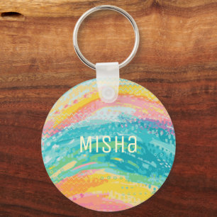 Tropischer Pool Träume Schlüsselanhänger