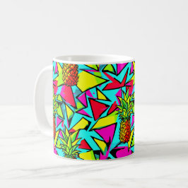Tropischer Pop Ananas Kaffeetasse