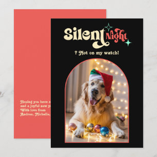 Tropischer Pop Funny Retro Pet Hund Weihnachten Fo