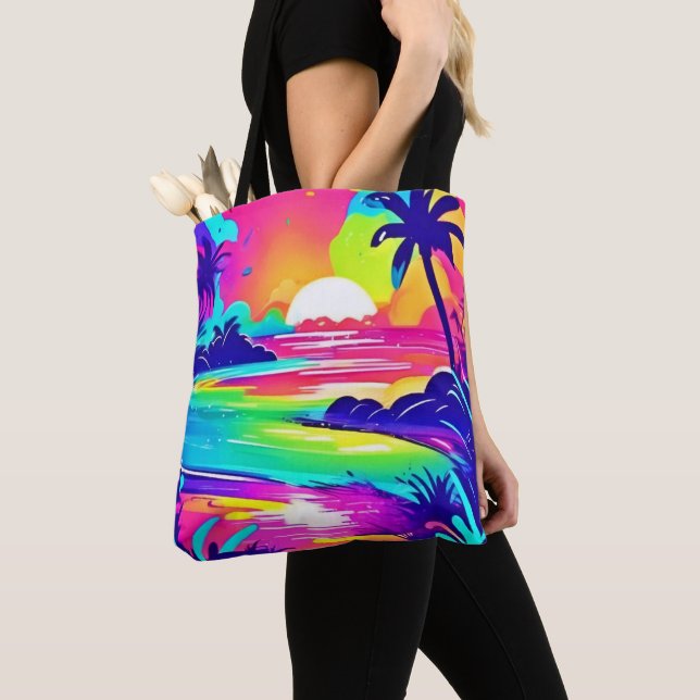 Tropischer Regenbogen Beach Dream (Von Nahem)