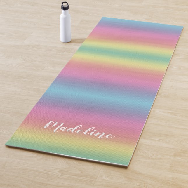 Tropischer Regenbogen-Sonnenuntergang | Yoga Mat Yogamatte (Beispiel)