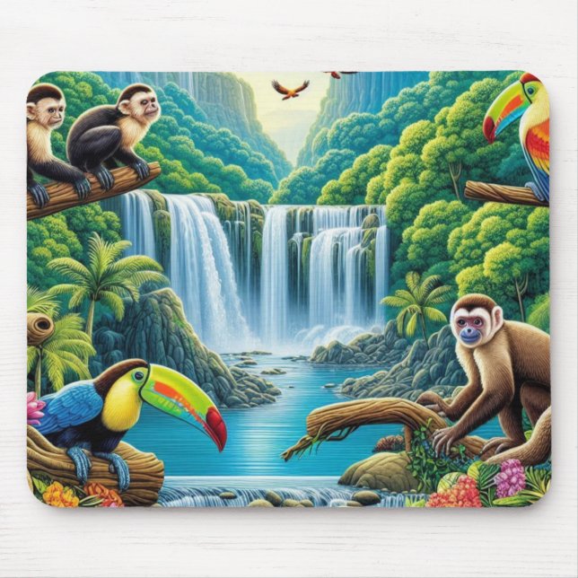 Tropischer Regenwald Mousepad