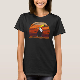 Tropischer Regenwald Tierretrokan Toucan 1 T-Shirt