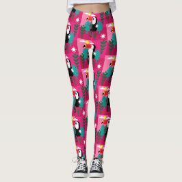 Tropischer Regenwald Toucan Leggings