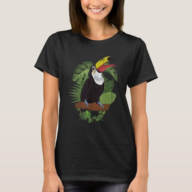 Tropischer Regenwaldstier T-Shirt (Vorderseite)