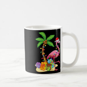 Tropischer Rosa Flamingo Weihnachten Im Juli Somme Kaffeetasse