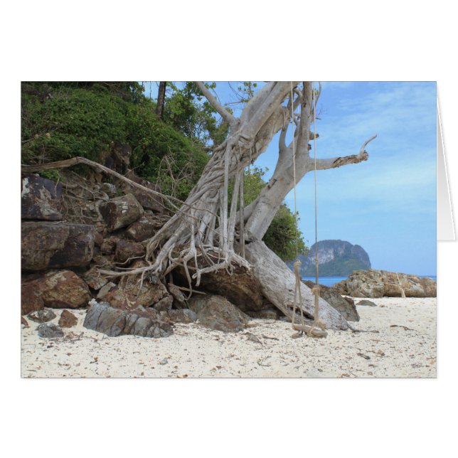 Tropischer Sandstrand (Vorderseite (Horizontal))