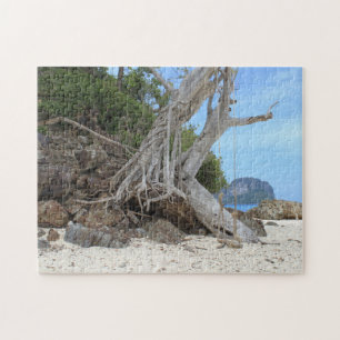 Tropischer Sandstrand Puzzle