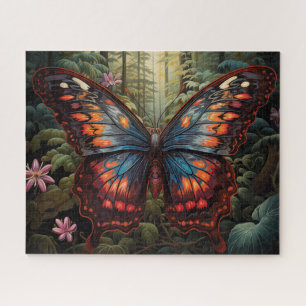 Tropischer Schmetterling Regenwaldinsekt Natur Lov Puzzle