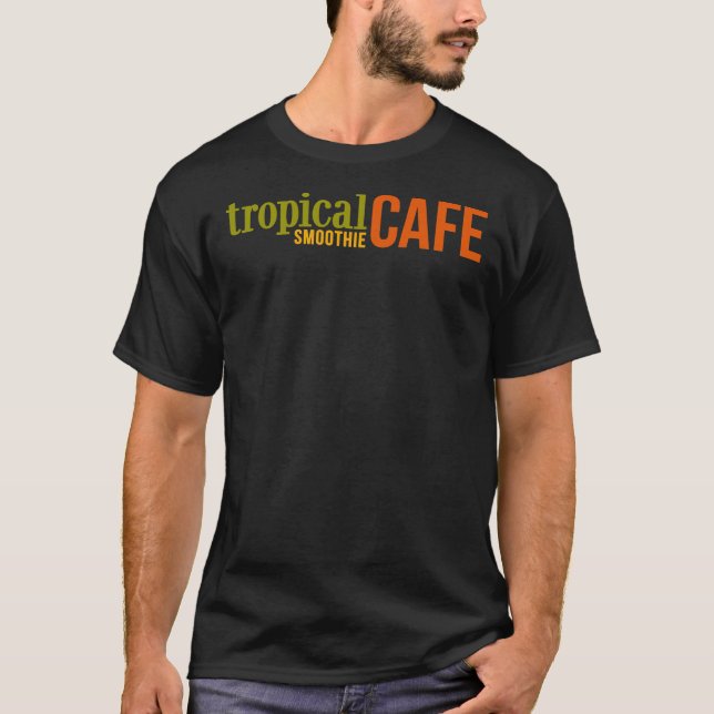 Tropischer    SmoothieKlassischer T - Shirt (Vorderseite)