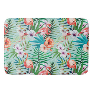 Tropischer Sommer Badematte