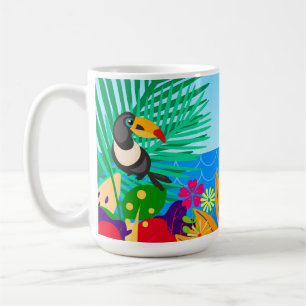 Tropischer Sommer Kaffeetasse