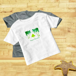 Tropischer Sommer Kleinkind T-shirt