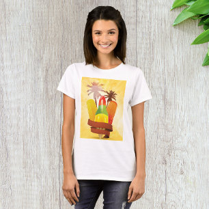Tropischer Sommer Lutscher und Palmen T-Shirt
