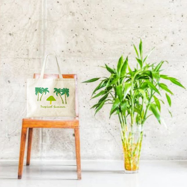 Tropischer Sommer Tragetasche (A fun, summer tote for summer adventures!)