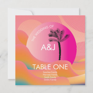 Tropischer Sonnenaufgang Fett rosa Orangefarbene H