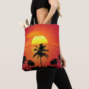 TROPISCHER SONNENSATZ Schulter Tasche