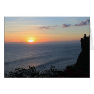 Tropischer Sonnenuntergang