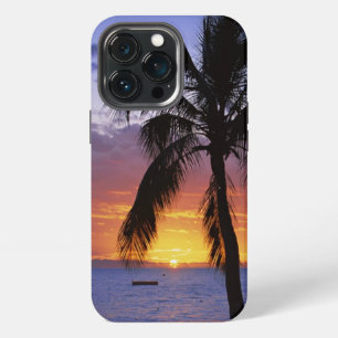 Tropischer Sonnenuntergang mit Palm Tree Case-Mate iPhone 13 Pro Hülle