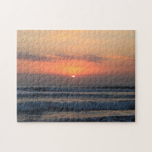 Tropischer Sonnenuntergang Puzzle