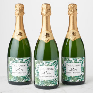 Tropischer Sparkling Wine Future Frau Bachelorette