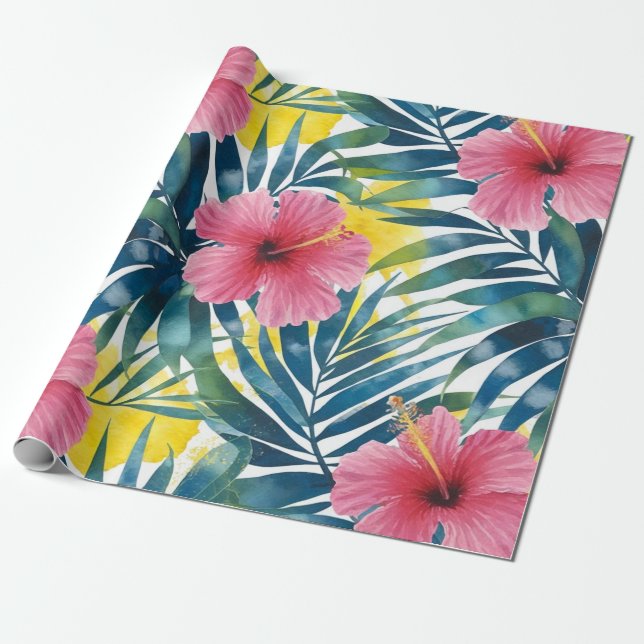 Tropischer Sprengstoff Geschenkpapier (Ungerollt)