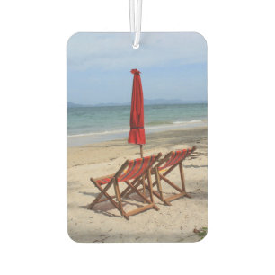 Tropischer Strand Autolufterfrischer