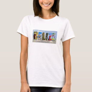 Tropischer Strand-blaue Ozean-Reise-Fotos Belizes T-Shirt
