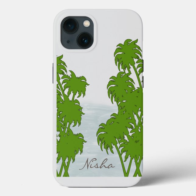 Tropischer Strand  Case-Mate iPhone Hülle (Rückseite)