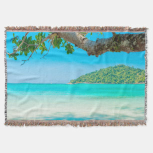 Tropischer Strand Decke