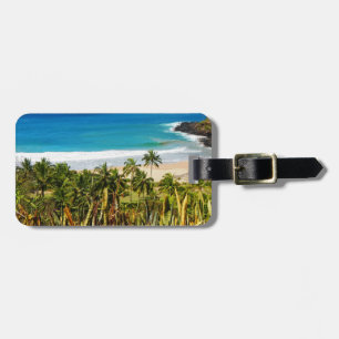 Tropischer Strand Gepäckanhänger