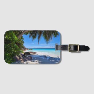 Tropischer Strand Gepäckanhänger