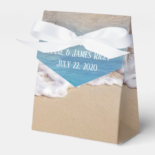 tropischer Strand Geschenkschachtel (Vorderseite)