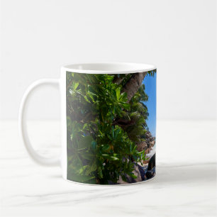 Tropischer Strand Kaffeetasse