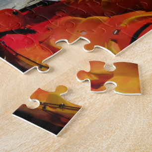 Tropischer Strand Kayaks Puzzlespiel Puzzle