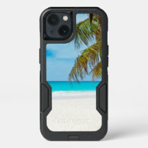 Tropischer Strand mit Palmen