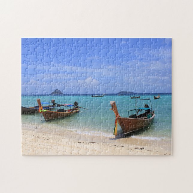 Tropischer Strand Puzzle (Horizontal)