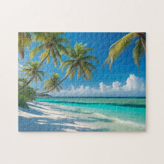 Tropischer Strand Puzzle