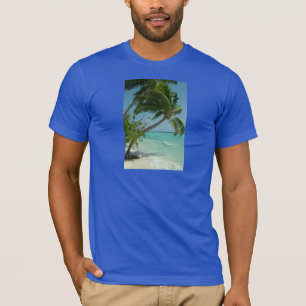 Tropischer Strand Sand Sonne Wasser Ozean Wellen S T-Shirt