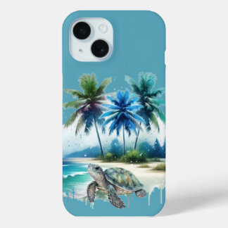 Tropischer Strandurlaub: Schildkrötenreise Case-Mate iPhone Hülle