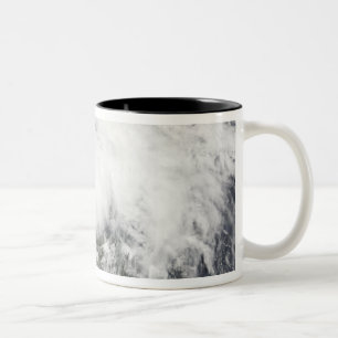Tropischer Sturm Arthur Zweifarbige Tasse
